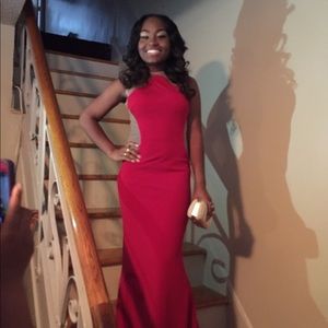 Beautiful burgundy Prom/Evening Gown